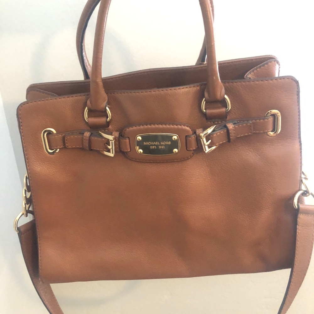 Michael Kors soft leather satchel